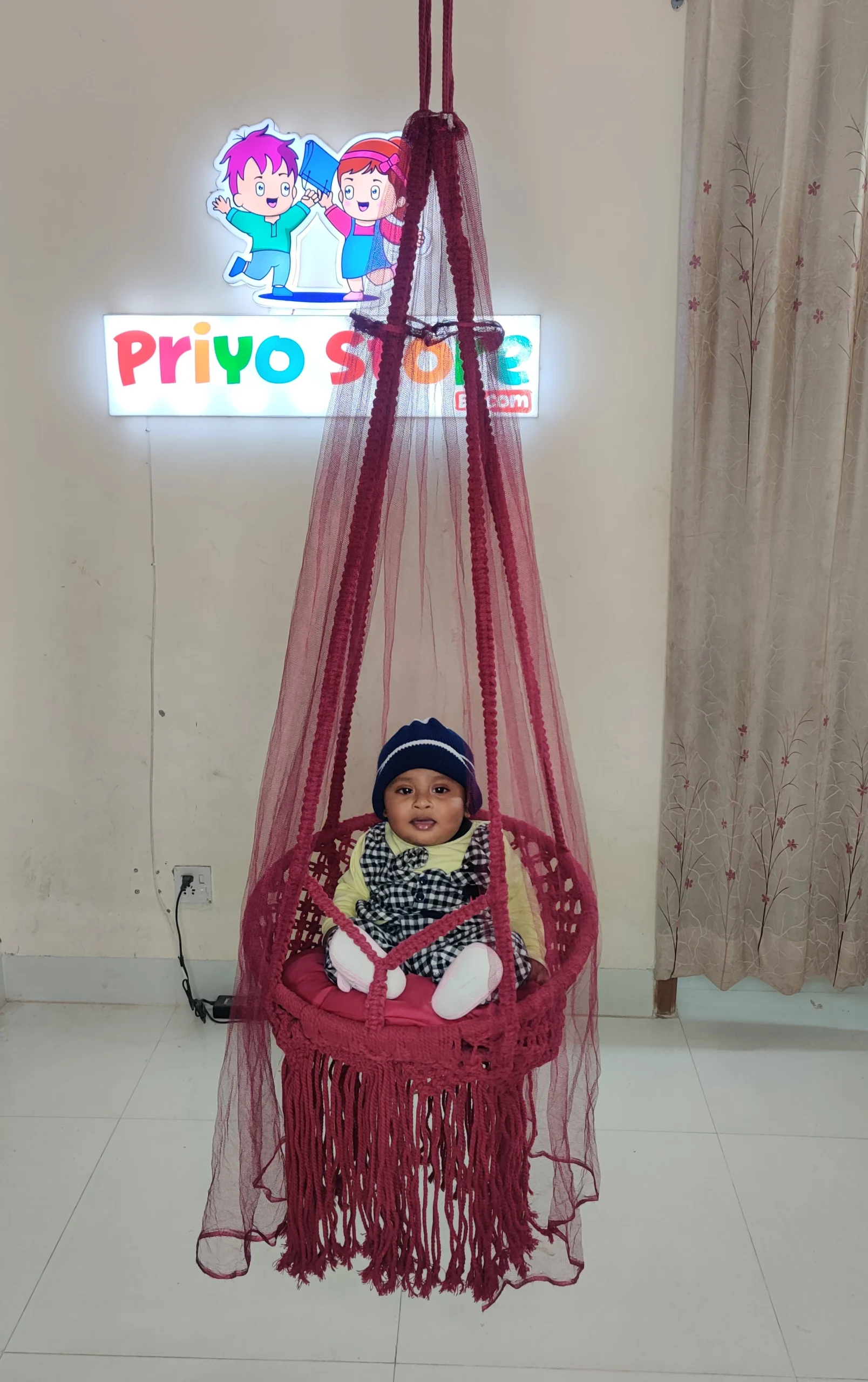 19 Inch Baby Dolna সাথে মশারী ফ্রি - Image 5