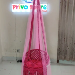 19 Inch Baby Dolna সাথে মশারী ফ্রি - Pink