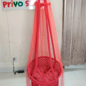 19 Inch Baby Dolna সাথে মশারী ফ্রি - Red