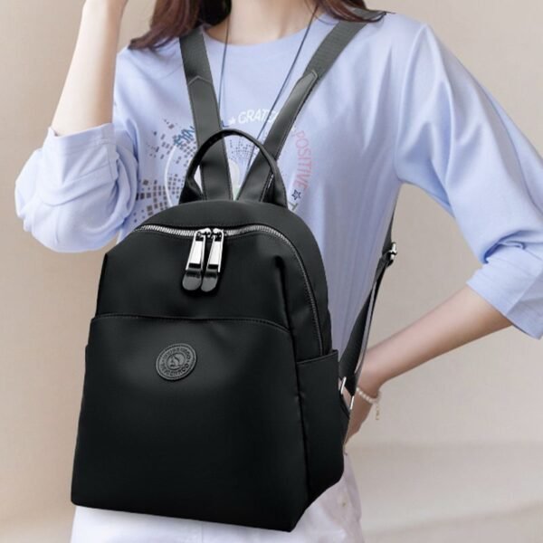 Women's Backpacks Designer High Quality Soft Nylon Simple Fashion Bag - Image 7