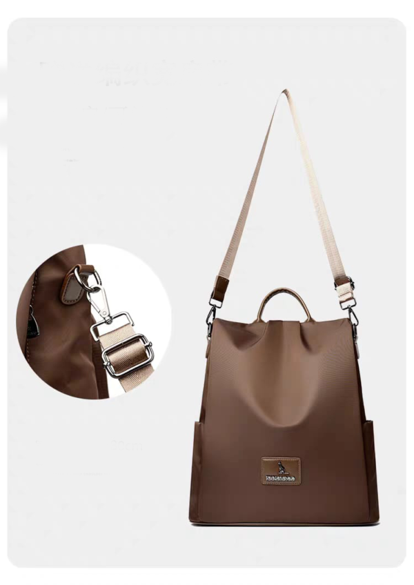 Women Large Capacity Outdoor Tote Bag (coffee/brown) - Image 4