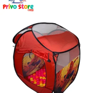 Baby Tent Play House - কুড়েঘর TENT House+৫০টি বল(লাল)