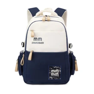 Japanese Style College Bag - Blue