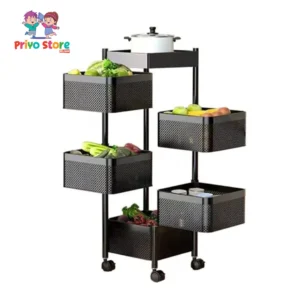 6 Layer Kitchen Rack - 6 Layers Rack (Square Shape