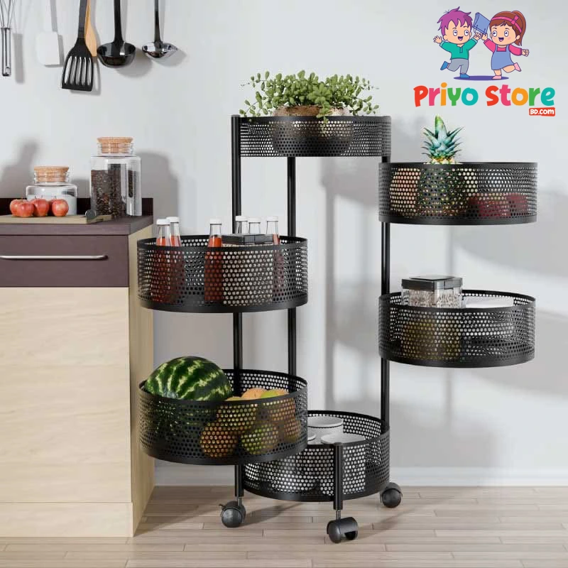 6 Layer Kitchen Rack