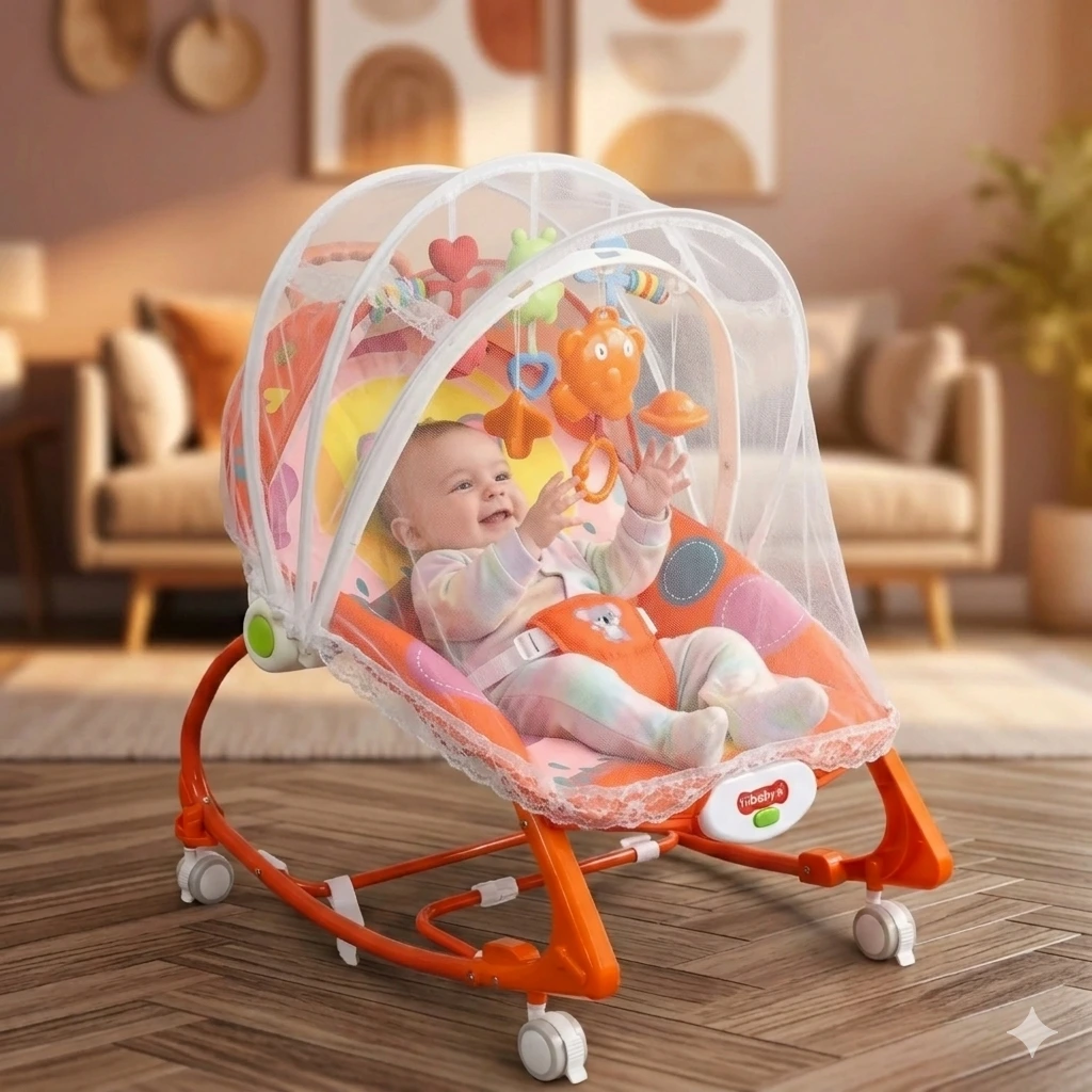 4 in 1 Baby Wheel Rocker