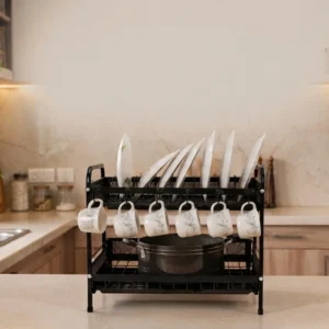 2 Layer ডিশ র্যাক (Dish Rack)